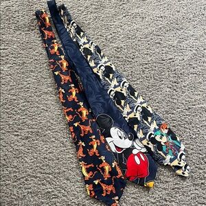 Disney Vintage Ties - Mickey and Tigger Designs